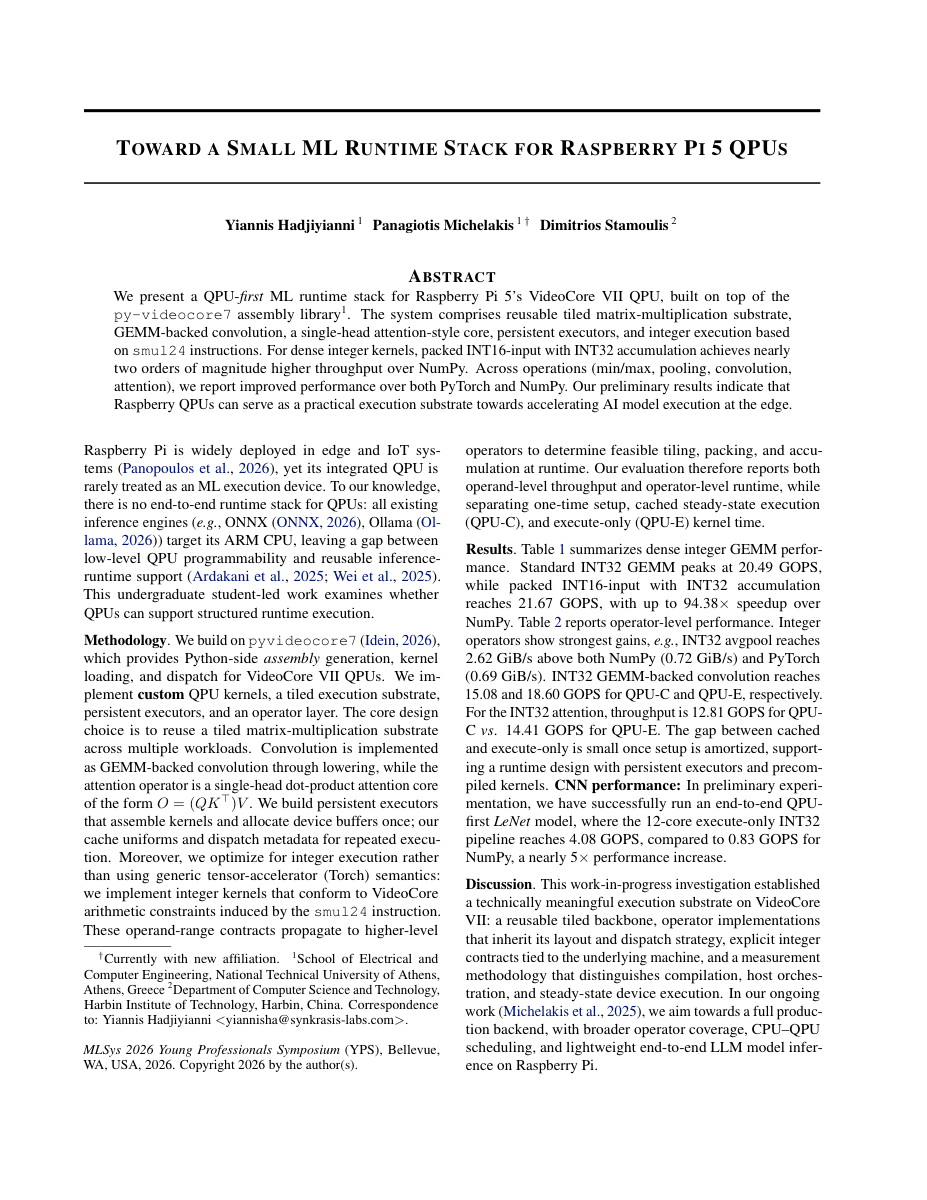 Preview of the qpu-xla MLSys 2026 YPS paper